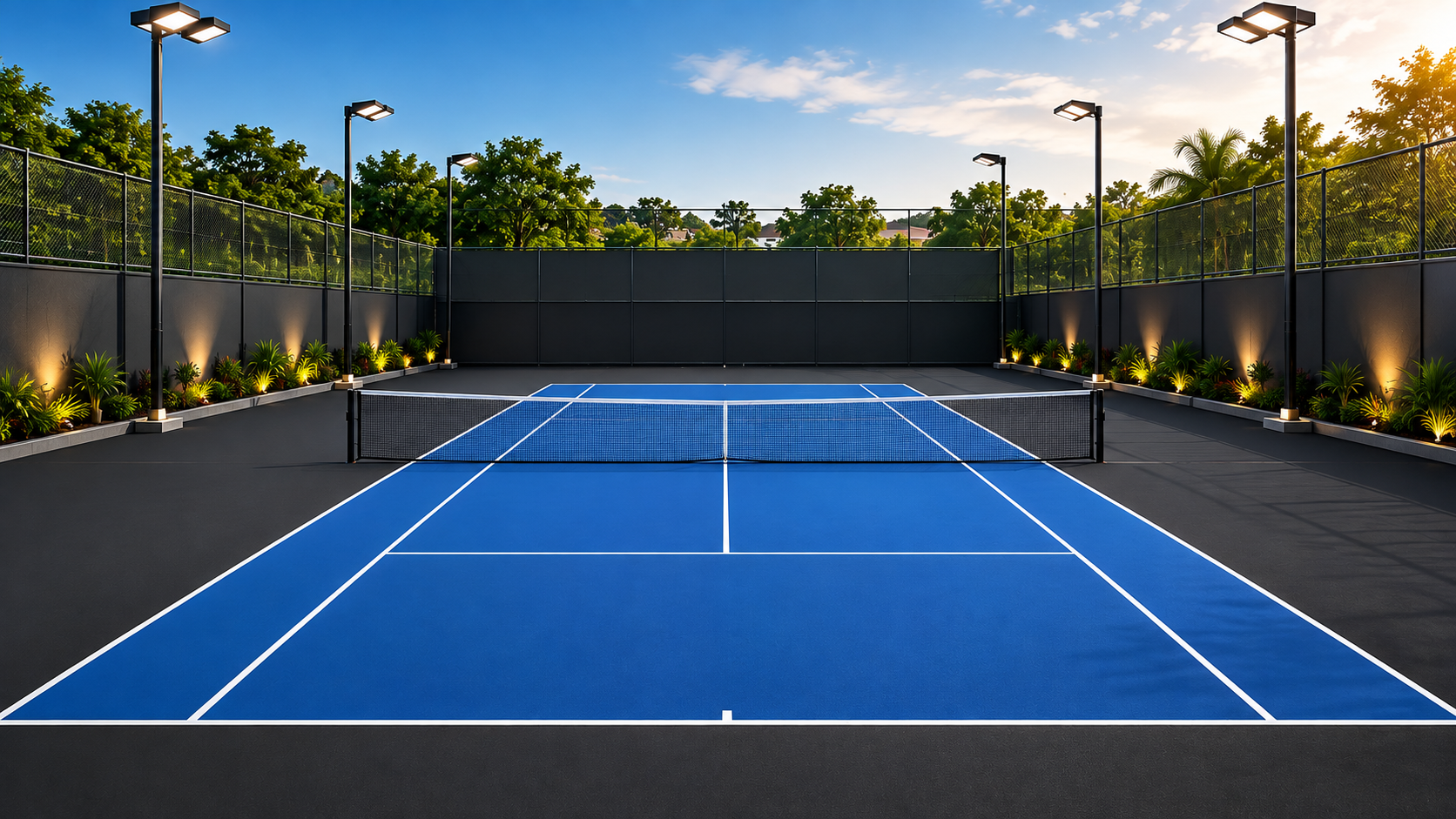 US Open Blue Court